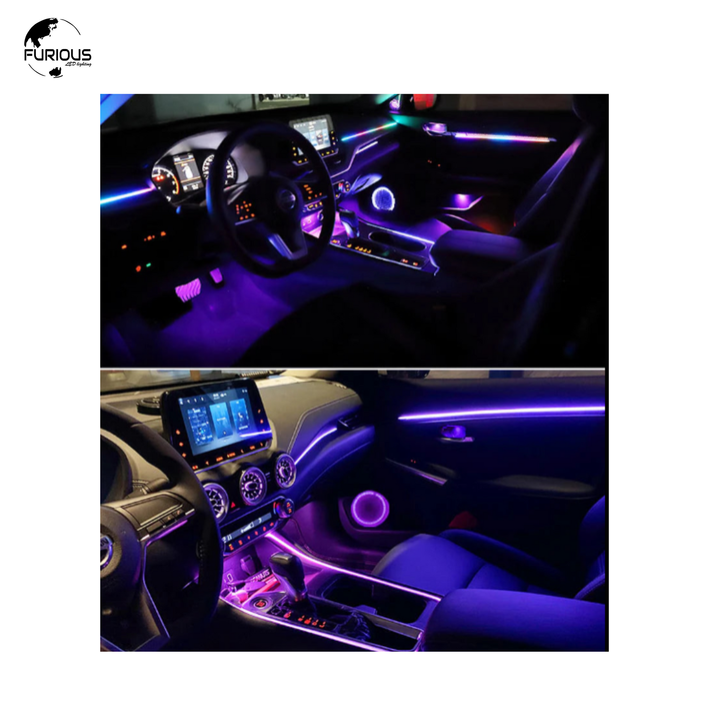 Dynamic Ambient Light – 18pcs Kit (Full Interior Upgrade)