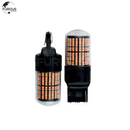 LED Turn Signal Indicator Bulbs 1174 Orange – Super Bright 144 SMD | Pack of 2