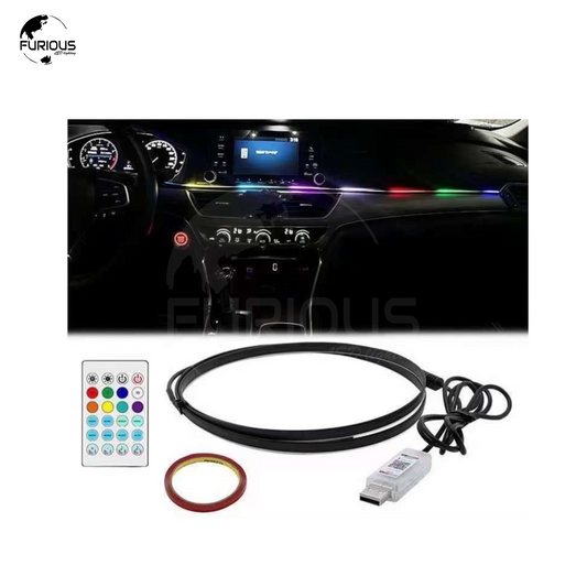 Ambient Dynamic LED Car Dashboard Light – 1 Pcs