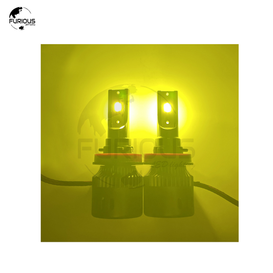 H11 Lime Green / Lemon Yellow Fog Lights