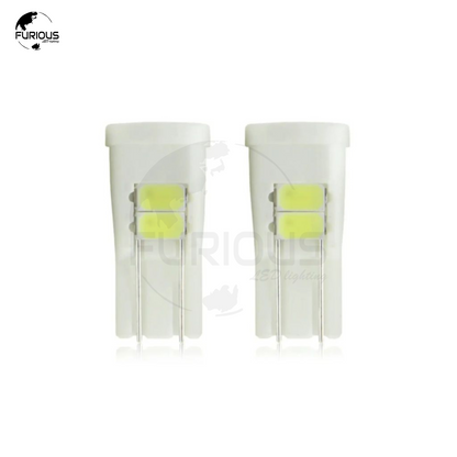 T10 LED Parking Bulb Ceramic Base SMD - 2 Pcs