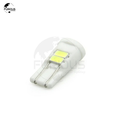 T10 LED Parking Bulb Ceramic Base SMD - 2 Pcs